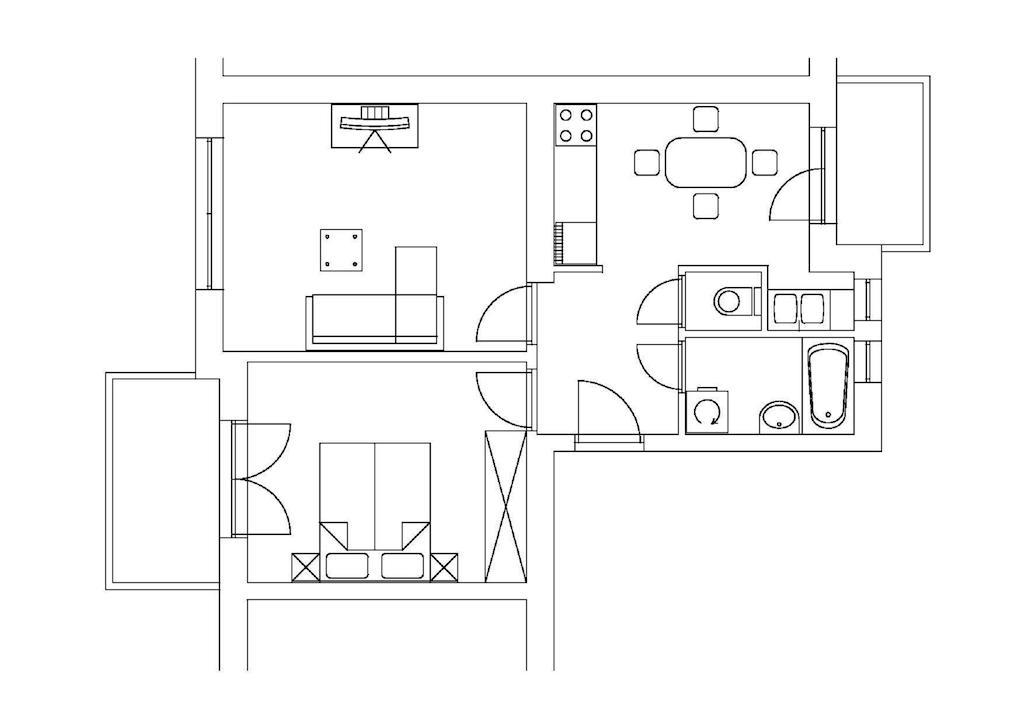 Apartment Grga 자그레브 객실 사진